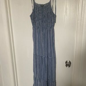 Blue maxi dress